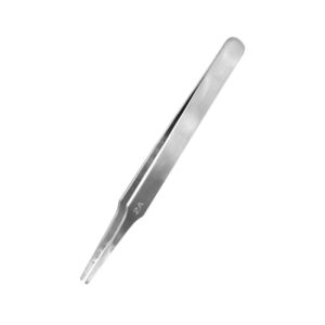 Flat Stainless Steel Tweezers