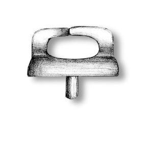 Nickel-plated Double Chocks 10x8mm (AM4930)