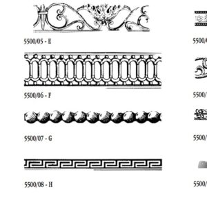 Ornate Trim Brass 6x250mm (AM5500/01)