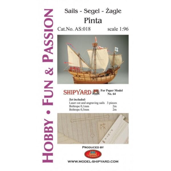 Sail Set for Pinta