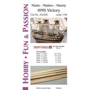 Mast Set for HMS Victory – Shipyard