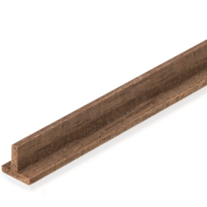 Walnut Profiles Section T 4x4mm – Amati