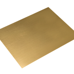 Hand Drawn Brass Sheets 200x200x2mm – Amati