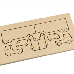 Laser Cut Wooden Trucks 1:220 scale – AMati