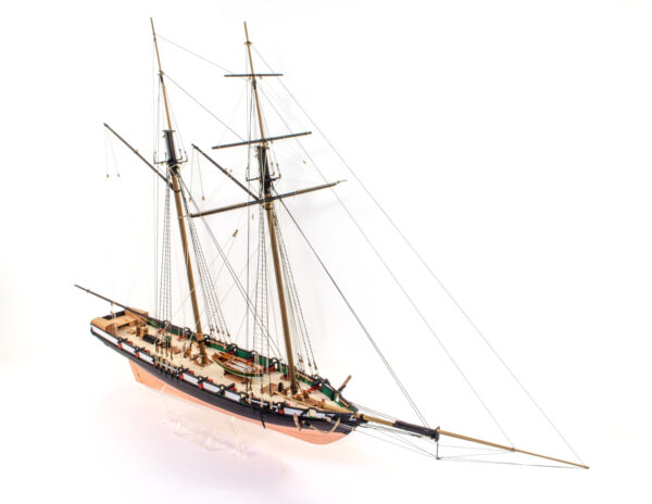 Baltimore Privateer Schooner Grecian Wooden Ship Kit