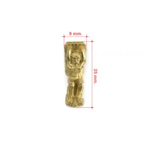 Brass Gilded Figurehead 25mm